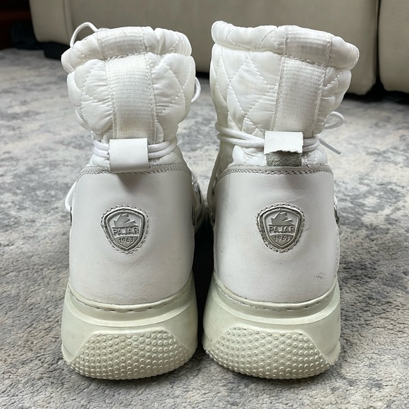 Pajar Canada Gravita Platform Snow Boot White Ice Quilted Warm Sz 9.5 - Picture 9 of 16